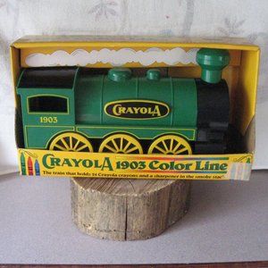 NEW 1994 CRAYOLA COLOR LINE TRAIN